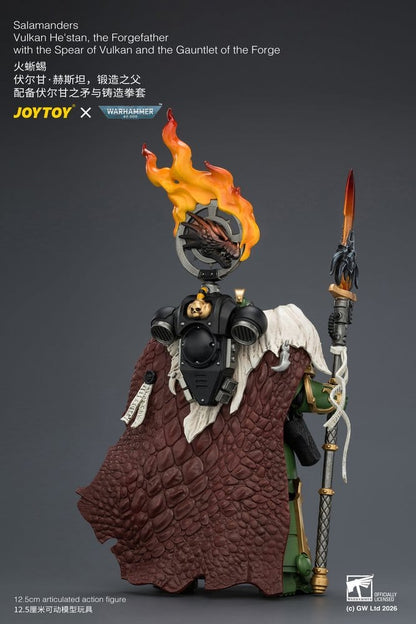 Warhammer Action Figure Salamanders Vulkan He'stan, the Forgefather 13 cm - Joy Toy Action Figures