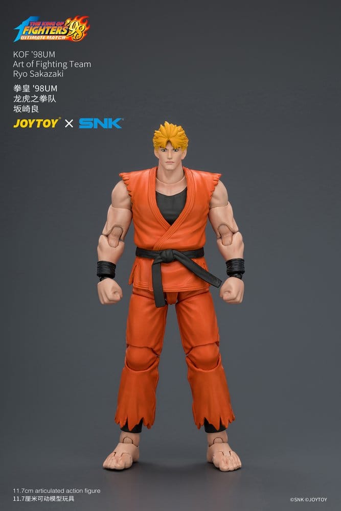The King of Fighters '98 Ultimate Match Action Figure Ryo Sakazaki (Art of Fighting Team) 12 cm - Joy Toy Action Figures