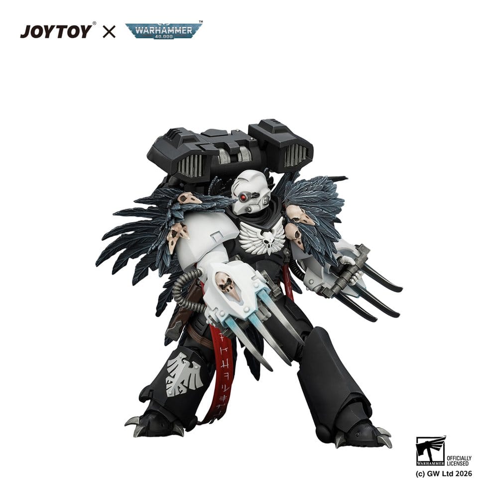 Warhammer Action Figure Raven Guard Chapter Master Aethon Shaan 13 cm - Joy Toy (CN) Action Figures