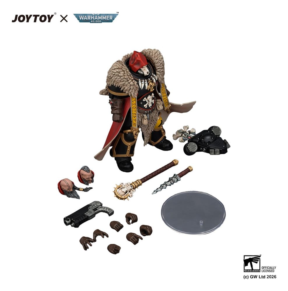 Warhammer Action Figure Space Wolves Wolf Priest 12 cm - Joy Toy (CN) Action Figures