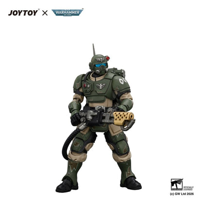 Warhammer Action Figure Astra Militarum Kasrkin 2 with Flamer - Joy Toy Action Figures