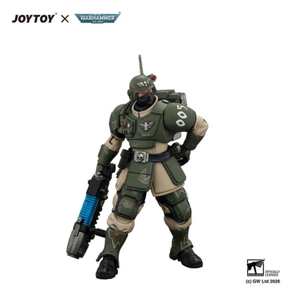 Warhammer Action Figure Astra Militarum Kasrkin 4 with Plasma Gun - Joy Toy Action Figures