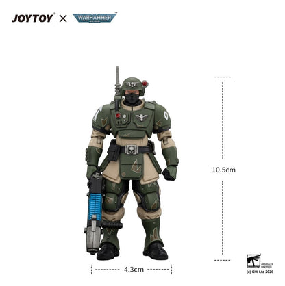 Warhammer Action Figure Astra Militarum Kasrkin 4 with Plasma Gun - Joy Toy Action Figures