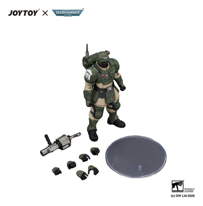 Warhammer Action Figure Astra Militarum Kasrkin 5 with Grenade Launcher - Joy Toy Action Figures
