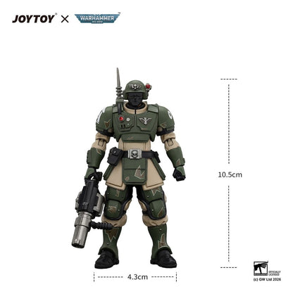 Warhammer Action Figure Astra Militarum Kasrkin 5 with Grenade Launcher - Joy Toy Action Figures
