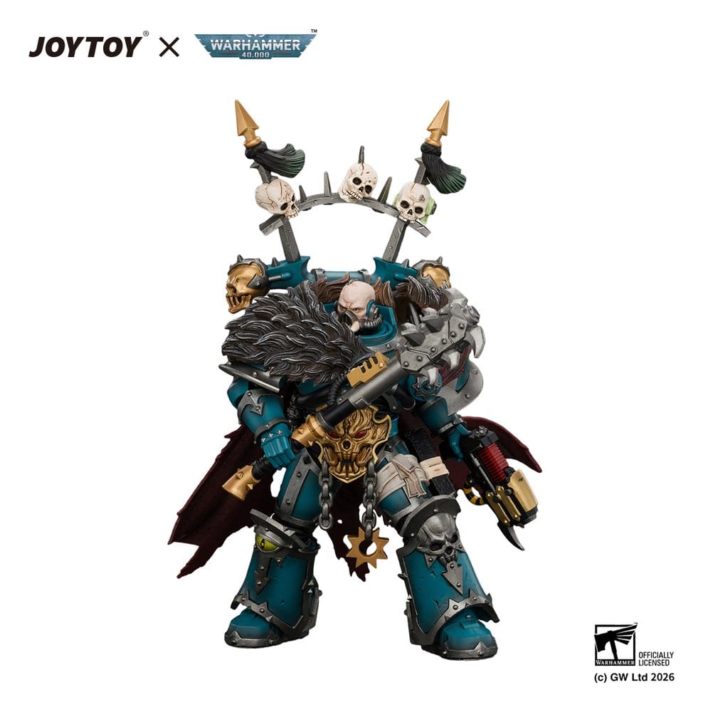 Warhammer Action Figure Alpha Legion Chaos Lord - Joy Toy Action Figures