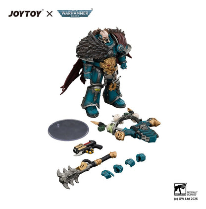 Warhammer Action Figure Alpha Legion Chaos Lord - Joy Toy Action Figures