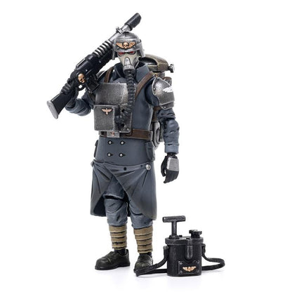 Warhammer 40k Action Figure 1/18 Death Korps of Krieg Veteran Squad Guardsman Demolitions Specialist - Joy Toy Action figures