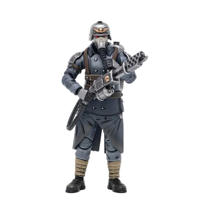 Warhammer 40k Action Figure 1/18 Death Korps of Krieg Veteran Squad Guardsman with Flamer - Joy Toy Action Figures