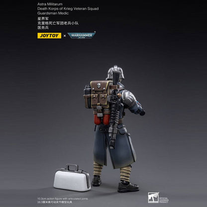 Warhammer 40k Action Figure 1/18 Death Korps of Krieg Veteran Squad Guardsman Medic - Joy Toy Action Figures