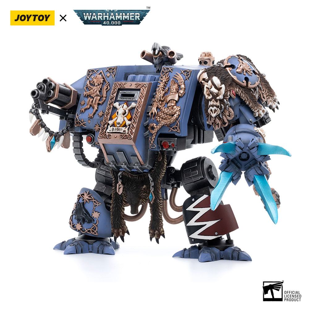 Warhammer 40k Action Figure 1/18 Space Wolves Bjorn the Fell-Handed 19 cm - Joy Toy Action figures