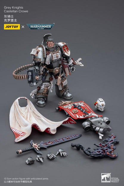 Warhammer 40k Action Figure 1/18 Grey Knights Castellan Crowe 12 cm - Joy Toy Action Figures