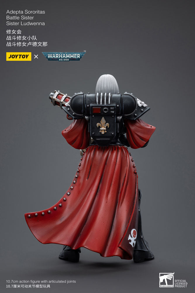 Warhammer 40k Action Figure 1/18 Adepta Sororitas Battle Sister Sister Ludwenna - Joy Toy Action figures