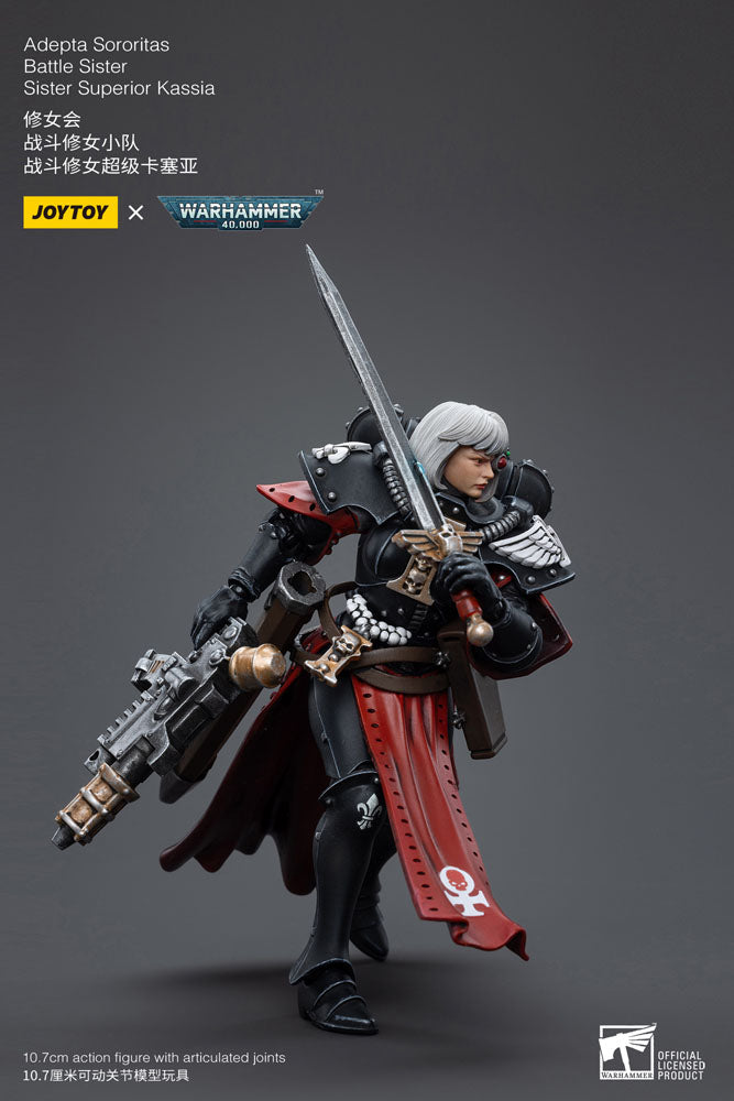 Warhammer 40k Action Figure 1/18 Adepta Sororitas Battle Sister Sister Kassia - Joy Toy Action figures