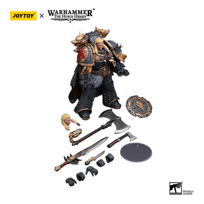 Warhammer The Horus Heresy Action Figure 1/18 Space Wolves Leman Russ Primarch of the VIth Legion - Joy Toy Action figures