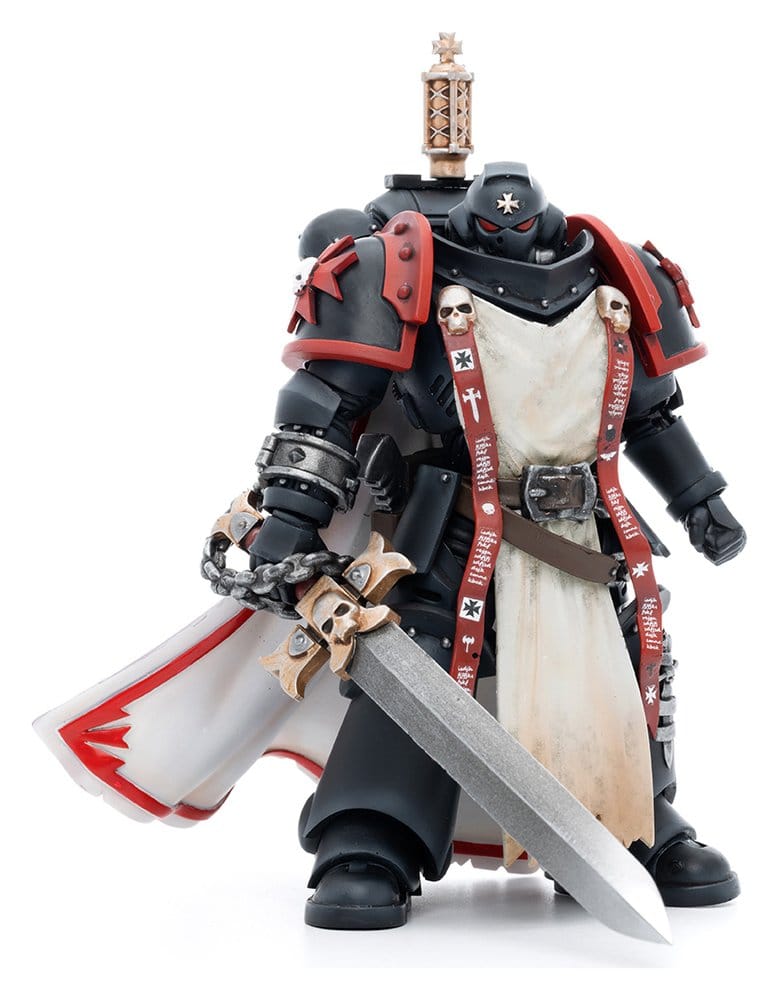 Warhammer 40k Action Figure 1/18 Black Templars Primaris Sword Brethren Eberwulf 12 cm - Joy Toy Action Figures