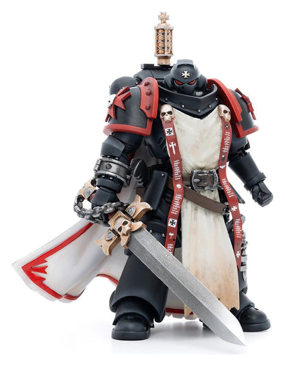 Warhammer 40k Action Figure 1/18 Black Templars Primaris Sword Brethren Eberwulf 12 cm - Joy Toy Action Figures