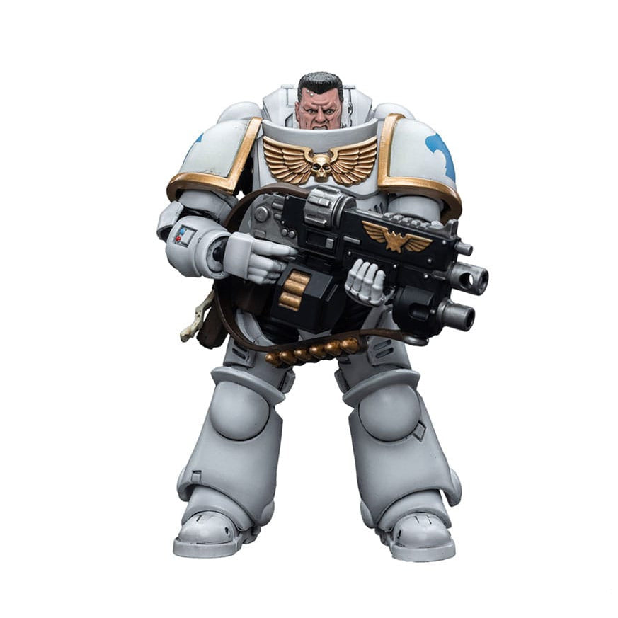 Warhammer 40k Action Figure 1/18 Space Marines White Consuls Intercessors 1 - Joy Toy Action figures