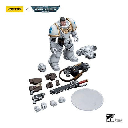 Warhammer 40k Action Figure 1/18 Space Marines White Consuls Intercessors 1 - Joy Toy Action figures
