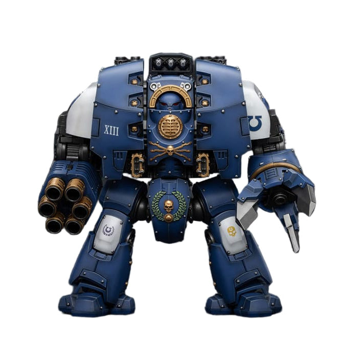 Warhammer The Horus Heresy Action Figure 1/18 Ultramarines Leviathan Dreadnought with Cyclonic Melta Lance And Siege Claws 29 cm - Joy Toy Action figures