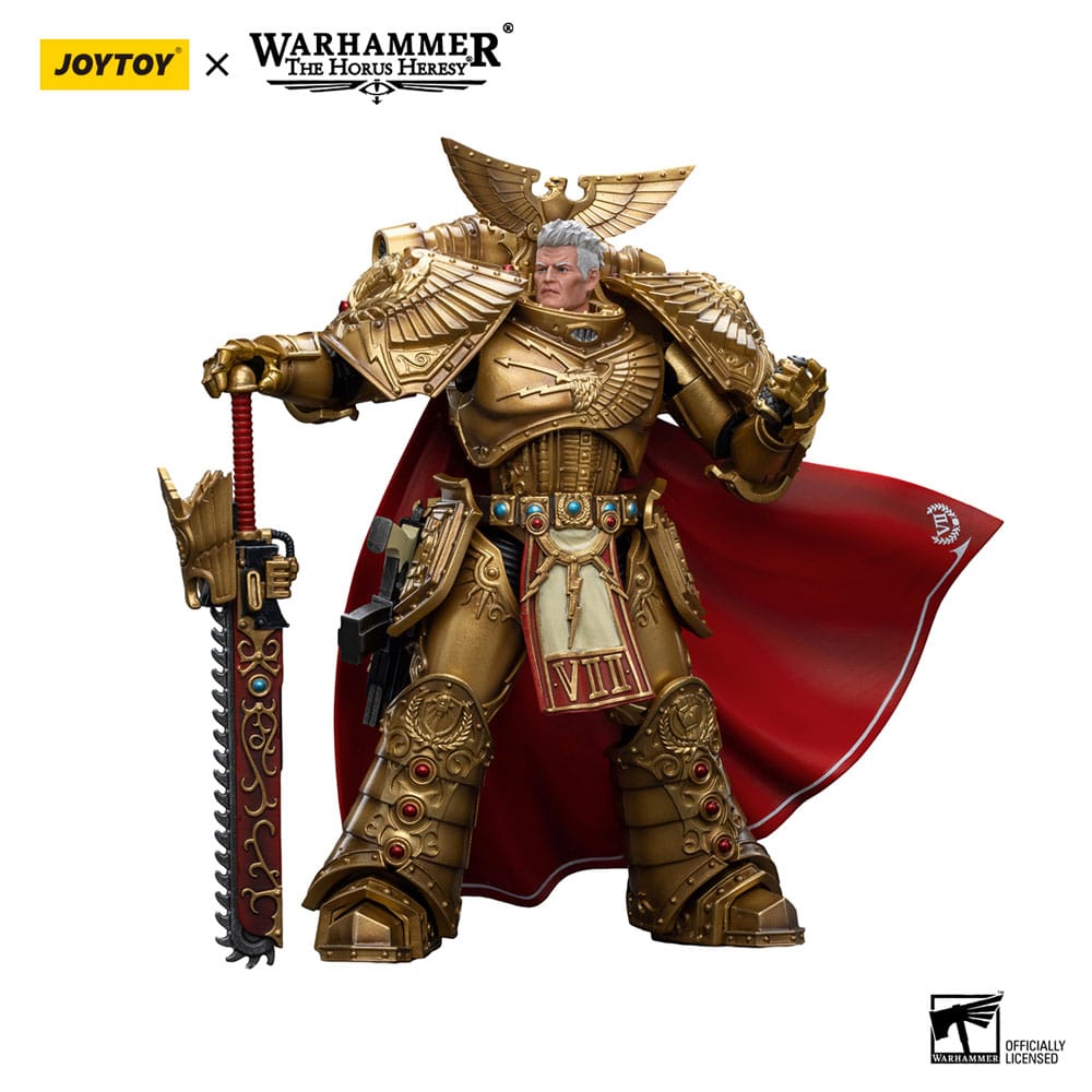 Warhammer The Horus Heresy Action Figure 1/18 Imperial Fists Rogal Dorn Primarch of the 7th Legion - Joy Toy Action figures