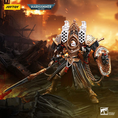 Warhammer 40k Action Figure 1/18 Adepta Sororitas Abbess Sanctorum Morvenn Vahl - Joy Toy Action figures