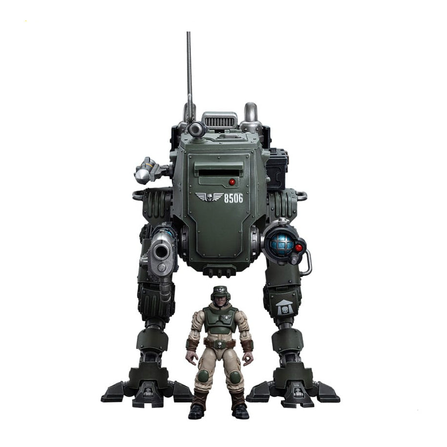 Warhammer 40k Action Figure 1/18 Astra Militarum Cadian Armoured Sentinel 12 cm