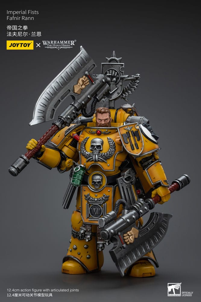 Warhammer The Horus Heresy Action Figure 1/18 Imperial Fists Fafnir Rann 12 cm - Joy Toy (CN) Action Figures