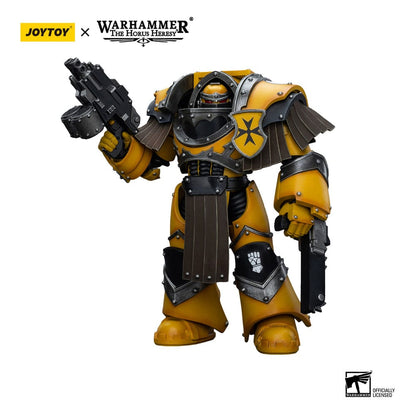 Warhammer The Horus Heresy Action Figure 1/18 Imperial Fists Legion Cataphractii Terminator Squad Legion Cataphractii with Chainfist 12 cm - Joy Toy (CN) Action Figures