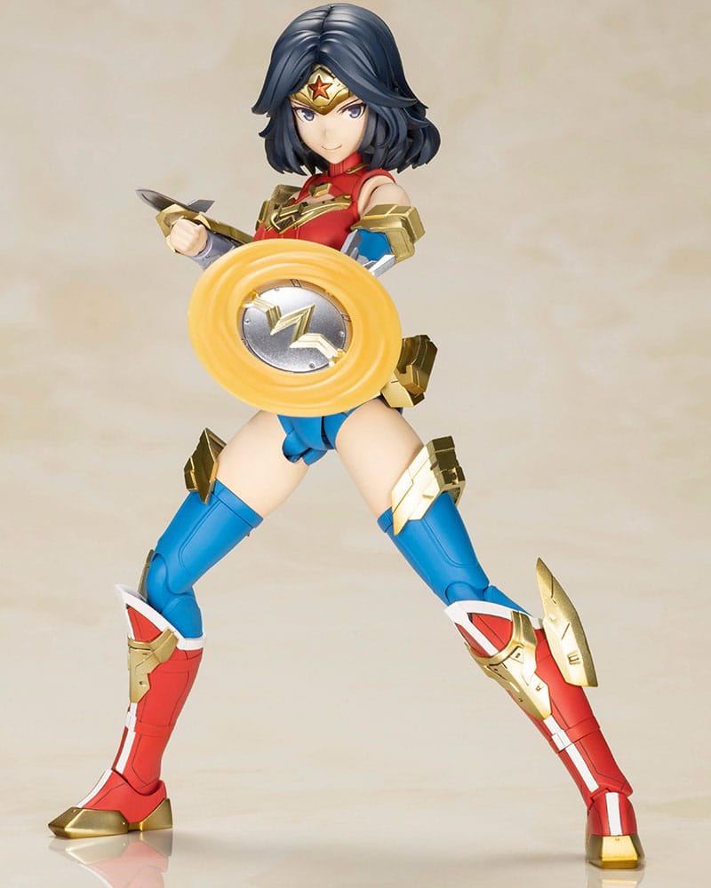 DC Comics Cross Frame Girl Plastic Model Kit Wonder Woman Humikane Shimada Ver. 16 cm