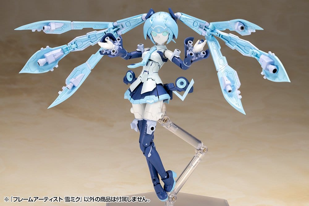 Frame Arms Plastic Model Kit 1/100 Frame Artist Snow Miku 16 cm - Kotobukiya Model Kits