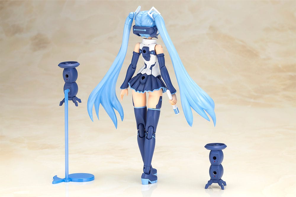 Frame Arms Girl x Hatsune Miku Plastic Model Kit Frame Music Girl Snow Miku Another Color Ver. 15 cm - Kotobukiya Model kits