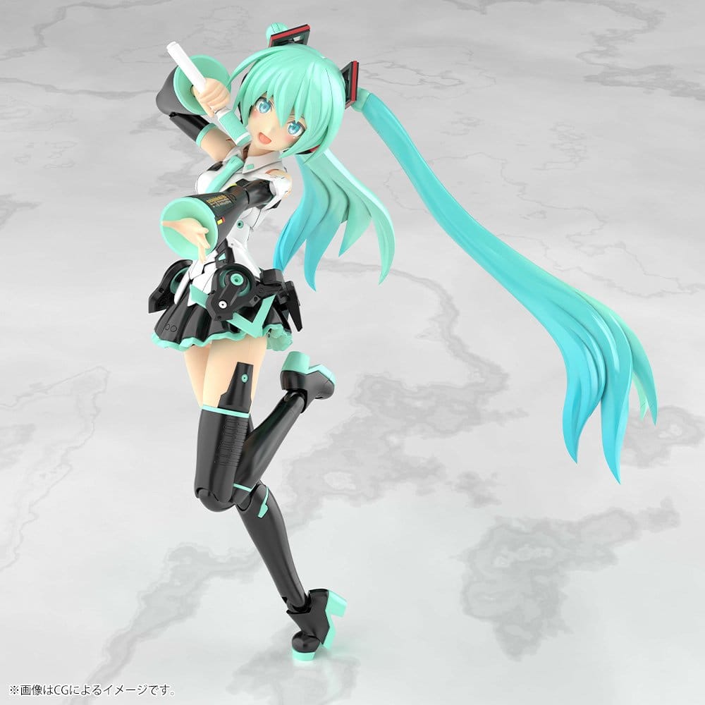 Frame Arms Girl Plastic Model Kit Grande Scale Frame Music Girl Hatsune Miku 25 cm - Kotobukiya Model Kits