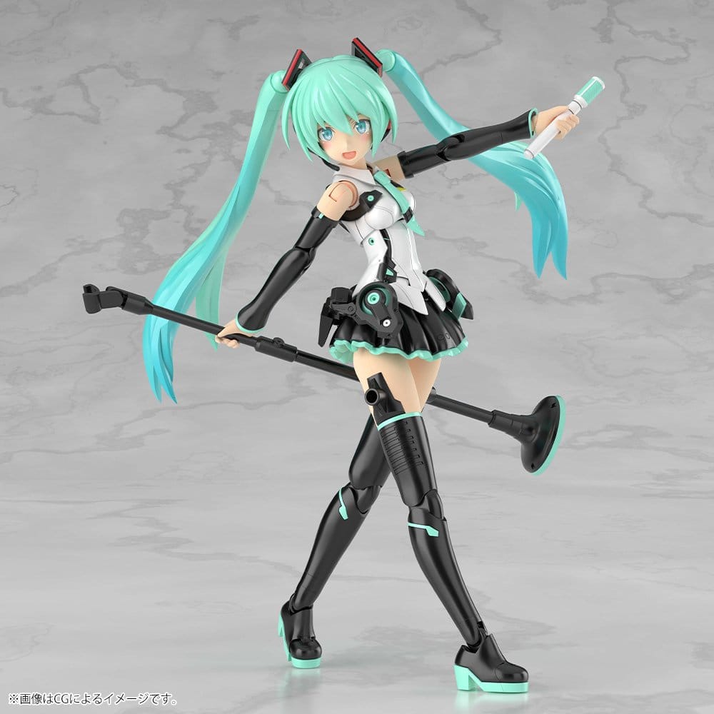Frame Arms Girl Plastic Model Kit Grande Scale Frame Music Girl Hatsune Miku 25 cm - Kotobukiya Model Kits