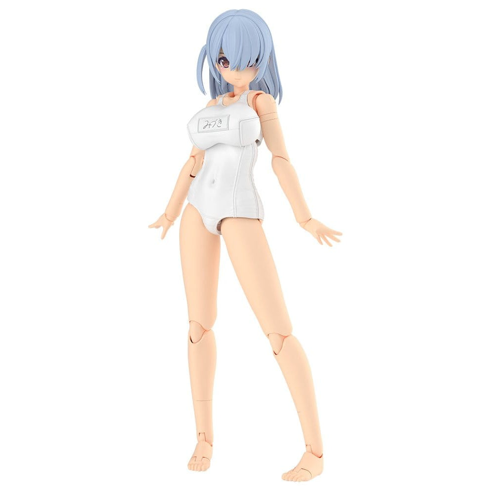 Frame Arms Girl Plastic Model Kit Mizuki School Swimsuits White Ver. 16 cm - Kotobukiya Model Kits