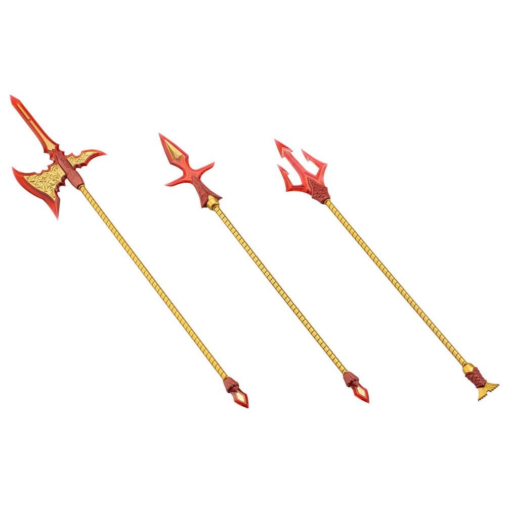 Kotobukiya M.S.G. Model Kit Accessory Set Virtuous Style 11 Pole Weapon Set Flamerite Ver.