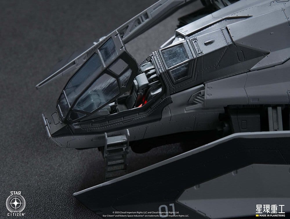 Star Citizen Pre-assembled Plastic Model Kit 1/100 Anvil F8C Lightning Pre-Assembled Finished Model Ver. 25 cm