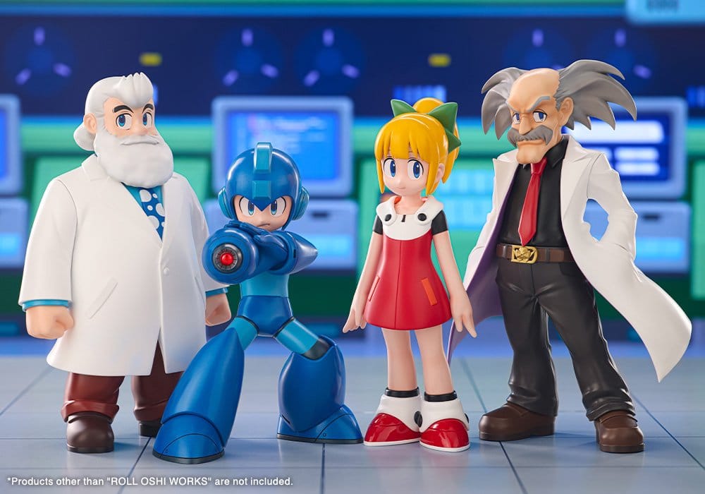 Mega Man Oshi Works PVC Figure Roll 19 cm - Kotobukiya Statues & Busts