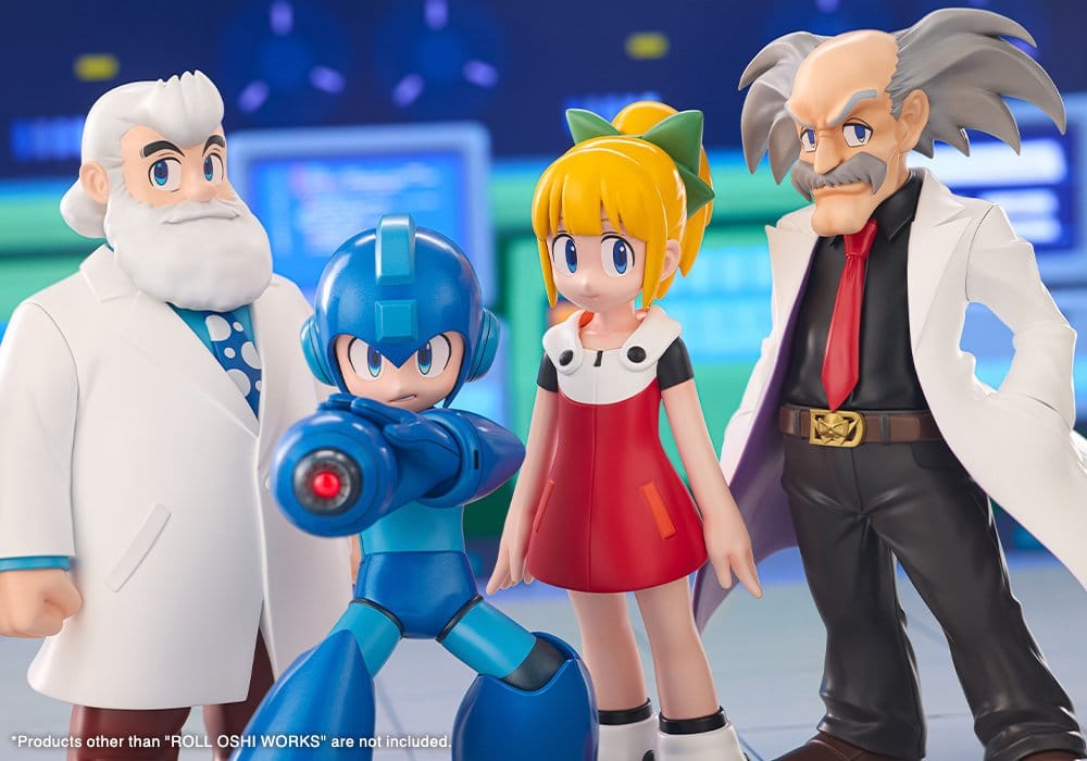 Mega Man Oshi Works PVC Figure Roll 19 cm - Kotobukiya Statues & Busts