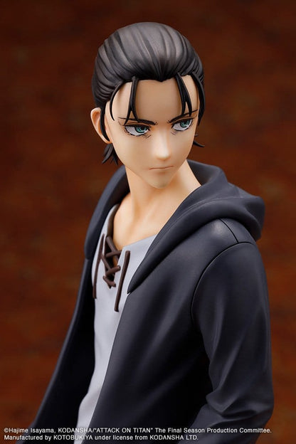 Attack on Titan: The Final Season Oshi Works PVC Figure Eren Yeager The Final Season Ver. 23 cm - Kotobukiya Statues