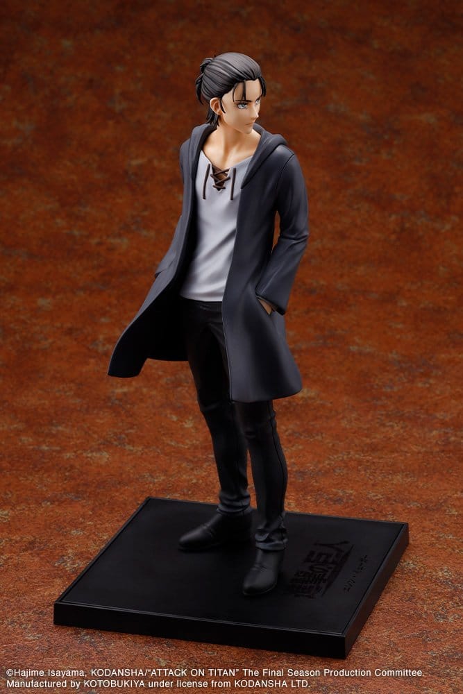 Attack on Titan: The Final Season Oshi Works PVC Figure Eren Yeager The Final Season Ver. 23 cm - Kotobukiya Statues