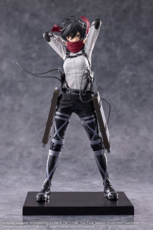 Attack on Titan: The Final Season Oshi Works PVC Figure Mikasa Ackerman The Final Season Ver. 25 cm - Kotobukiya Statues