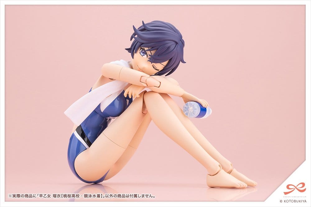 Sousaishojoteien Plastic Model 1/10 Rui Saotome Touou High School Competitive Swimsuit 16 cm - Kotobukiya Models & Kits