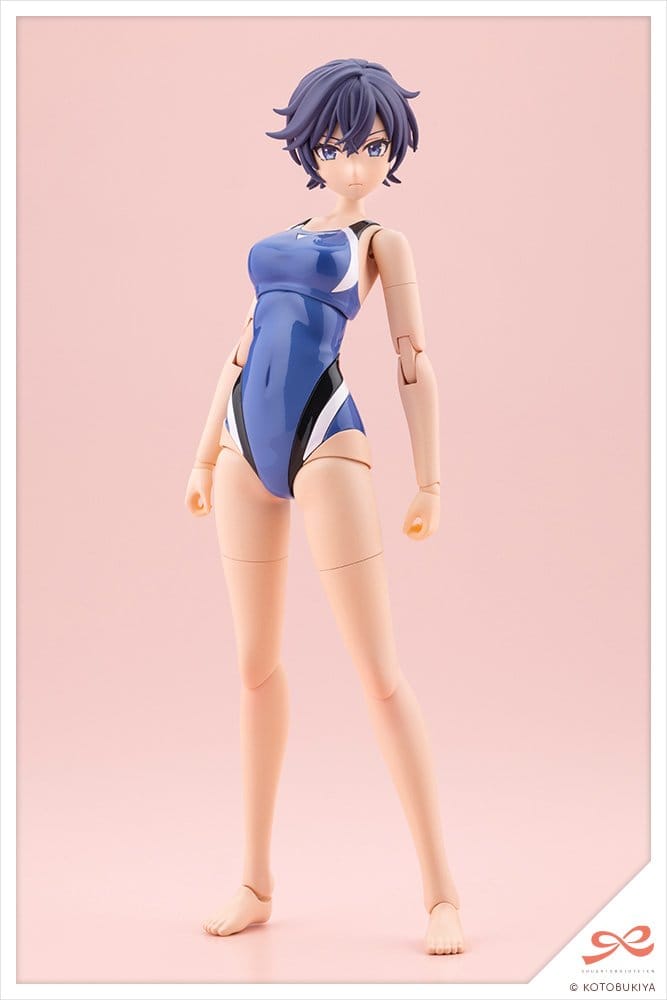 Sousaishojoteien Plastic Model 1/10 Rui Saotome Touou High School Competitive Swimsuit 16 cm - Kotobukiya Models & Kits