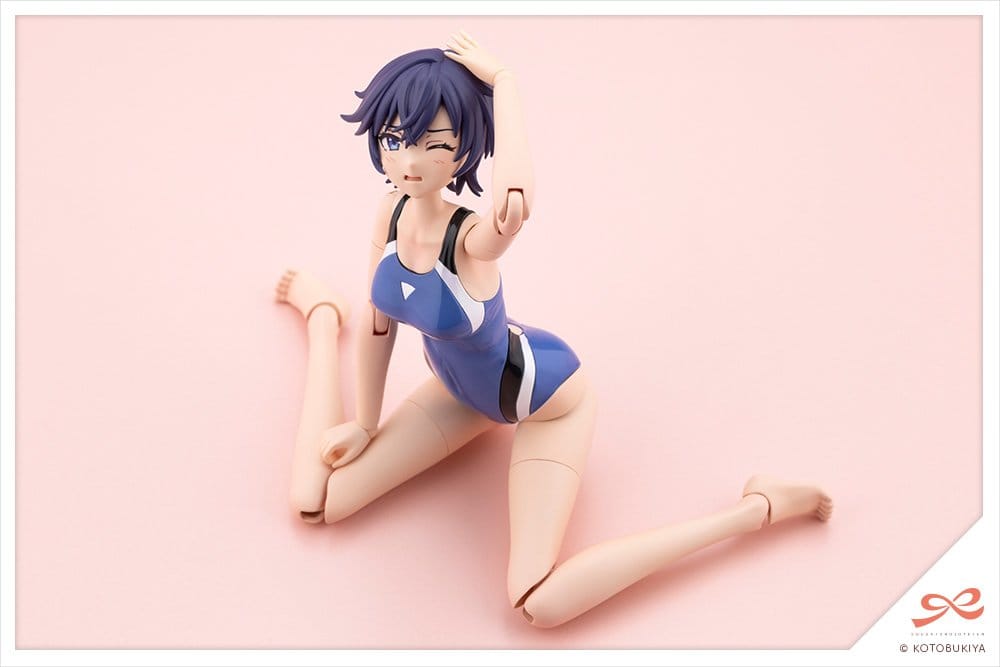 Sousaishojoteien Plastic Model 1/10 Rui Saotome Touou High School Competitive Swimsuit 16 cm - Kotobukiya Models & Kits