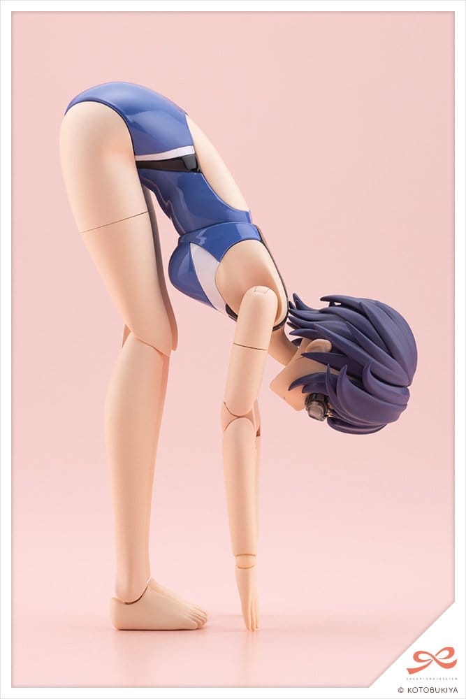 Sousaishojoteien Plastic Model 1/10 Rui Saotome Touou High School Competitive Swimsuit 16 cm - Kotobukiya Models & Kits