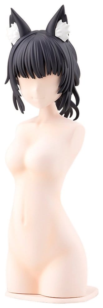 Sousai Shojo Teien Model Kit Accessory Set Arranged Wigs Animal Ears Messy Bun Fox - Kotobukiya Model Kits