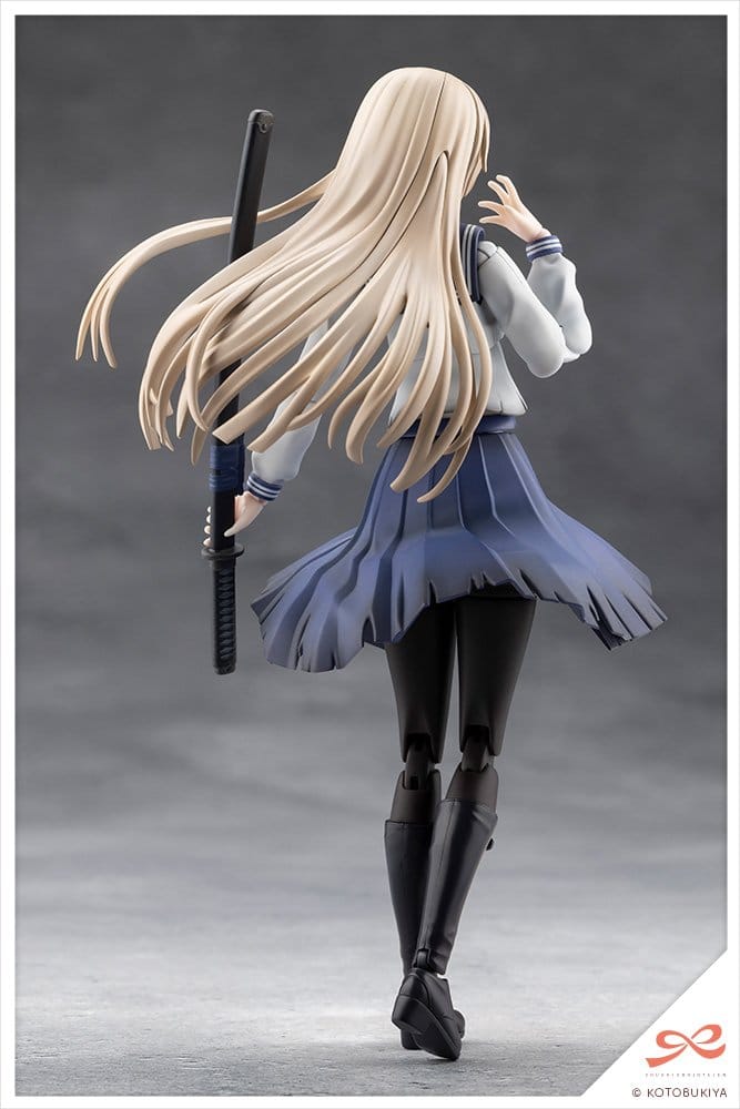 Sousai Shojo Teien Plastic Model 1/10 Kuon Yakushiji Maria Kagaribi Damage Ver. School Girl Emulation 16 cm - Kotobukiya Model Kits