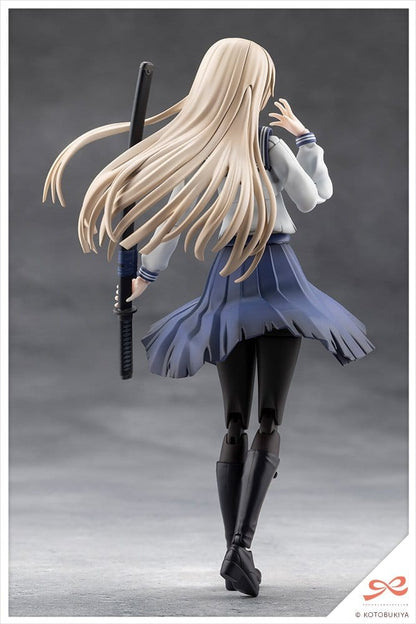 Sousai Shojo Teien Plastic Model 1/10 Kuon Yakushiji Maria Kagaribi Damage Ver. School Girl Emulation 16 cm - Kotobukiya Model Kits