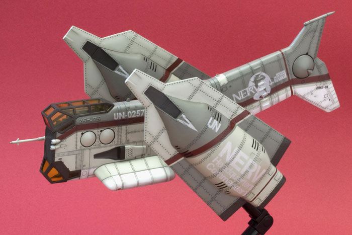Evangelion: 3.0 Plastic Model Kit 1/100 Vertical Take-Off & Landing Aircraft YAGR-N101 (Reproduction) 19 cm - Kotobukiya Model Kits